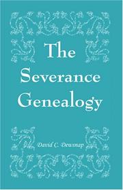 Cover of: The Severance genealogy