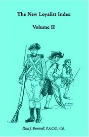 Cover of: The new Loyalist index by Paul J. Bunnell