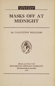 Cover of: Masks off at midnight
