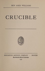 Cover of: Crucible.