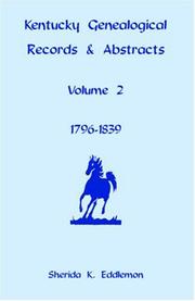 Cover of: Kentucky genealogical records & abstracts