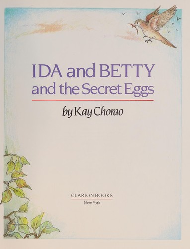 Cover of Ida and Betty