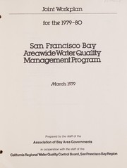 Cover of: Joint workplan for the 1979-80 San Francisco Bay areawide water quality management program