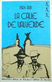 Cover of: La calle de valverde by Max Aub, Max Aub