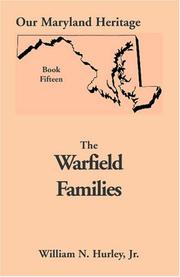Warfield families by W. N. Hurley