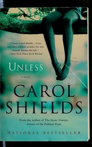 Cover of: Unless by Carol Shields, Carol Shields