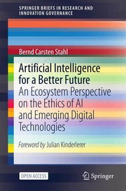 Cover of: Artificial Intelligence for a Better Future by Bernd Carsten Stahl