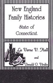 New England family histories by Lu Verne V. Hall