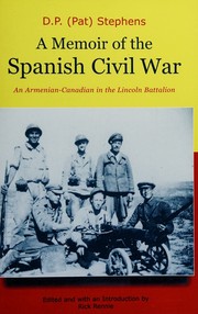 A Memoir of the Spanish Civil War by D. P. Stephens