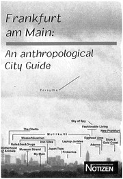 Cover of: Frankfurt am Main: An anthropological city guide