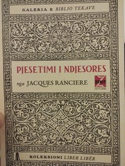 Cover of: Pjesetimi i ndjesores