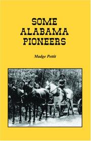 Cover of: Some Alabama pioneers