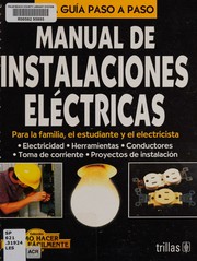 Cover of: Manual de instalaciones elećtricas by Luis Lesur, Luis Lesur