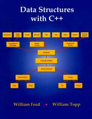 Cover of: Data structures with C++