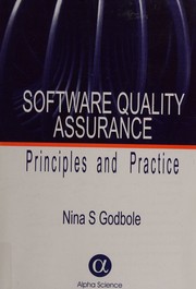 Cover of: Software Quality Assurance by Nina S. Godbole, Nina S. Godbole