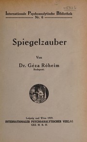 Cover of: Spiegelzauber.