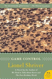 Cover of: Game Control: A Novel (P.S.)