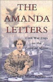 The Amanda letters by Courtney MacLachlan