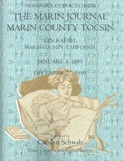 Cover of: Newspaper Extracts from the Marin Journal Marin County Tocsin, San Rafael, Marin County, California: January 3, 1889 to December 27, 1890