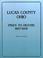 Cover of: Lucas County, Ohio index to deaths, 1867-1908