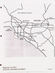 Final housing element, city of Colton by Colton (Calif.). Community Development Department