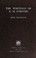 Cover of: The writings of E. M. Forster