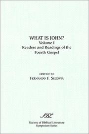 Cover of: What Is John? | Fernando F. Segovia