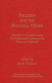 Cover of: Religion and the Political Order