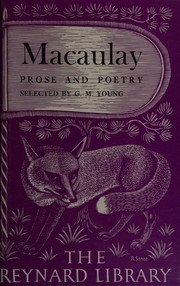 Cover of: Prose and Poetry