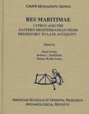 Res maritimae by International Symposium "Cities on the Sea--Past and Present" (2nd 1994 Nicosia, Cyprus)