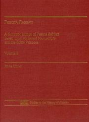 Cover of: Pesiqta Rabbati, Vol. II by Rivka Ulmer