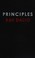 Cover of: Principles