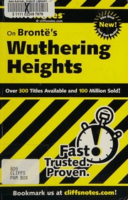 Cover of: CliffsNotes Wuthering Heights by Richard P. Wasowski, Richard P. Wasowski