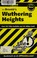 Cover of: CliffsNotes Wuthering Heights