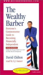 Cover of: The Wealthy Barber | David Chilton