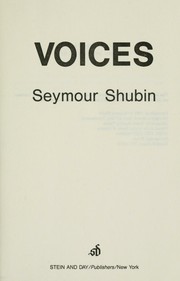 Cover of: Voices