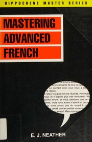 Cover of: Mastering Advanced French Book (Hippocrene Master)