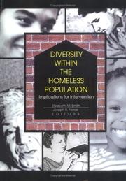 Cover of: Diversity within the homeless population: implications for intervention