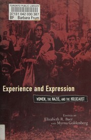Cover of: Experience and Expression by Elizabeth Roberts Baer, Myrna Goldenberg