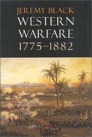 Cover of: Western Warfare, 1775-1882