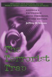Cover of: The Terrorist Trap by Jeffrey D. Simon