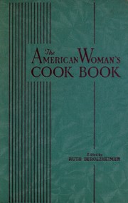 Cover of: The American woman's cook book
