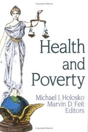 Cover of: Health and Poverty (Haworth Health and Social Policy) (Haworth Health and Social Policy)