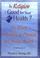Cover of: Is religion good for your health?