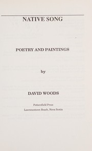 Cover of: Native Song by David Woods, David Woods