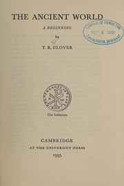 Cover of: The ancient world: a beginning