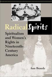 Radical Spirits by Ann Braude
