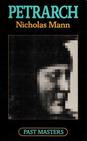 Cover of: Petrarch by Nicholas Mann, Nicholas Mann