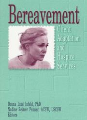 Cover of: Bereavement: client adaptation and hospice services