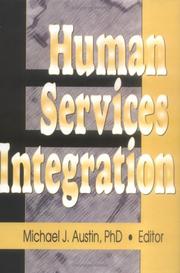 Cover of: Human services integration